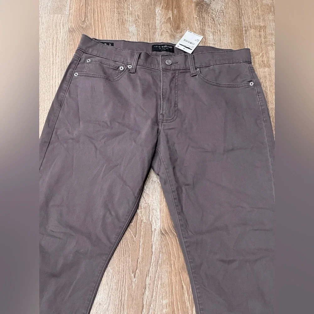 121 Slim Straight Sateen Stretch Jean - Picture 2 of 4